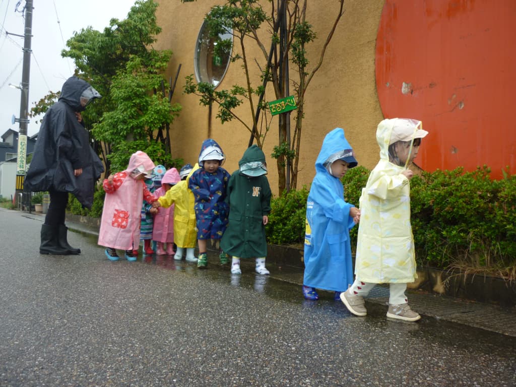 雨の日さんぽ☔